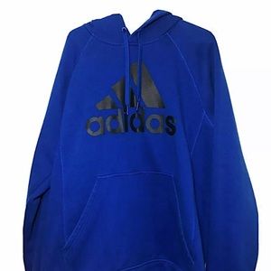 Adidas blue hoodie